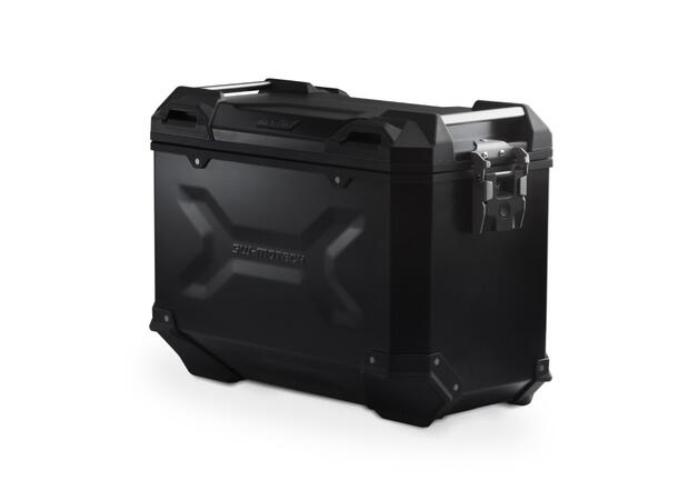 Sw-Motech TRAX ADV L Side case. Aluminum. 45 l. Right. Black.