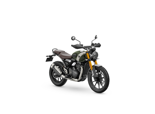 Triumph Scrambler 400 X MATT KHAKI GREEN