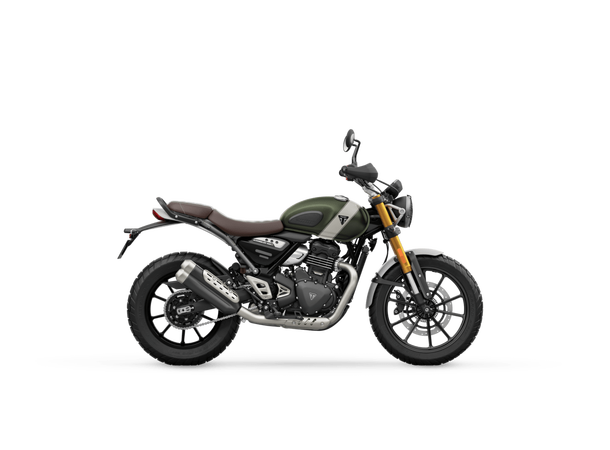 Triumph Scrambler 400 X MATT KHAKI GREEN