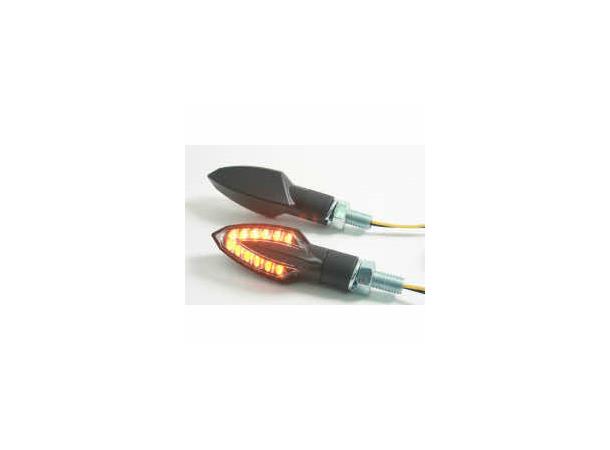 Universale LED Smoke Blinklys E-Merket