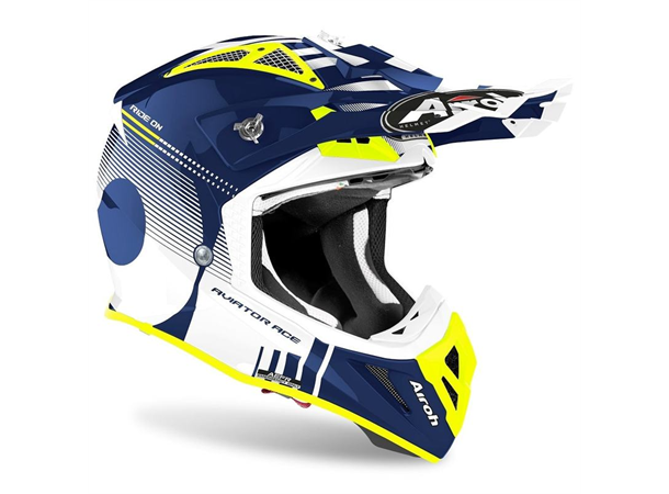 Airoh Hjelm Aviator Ace S Nemesi blå