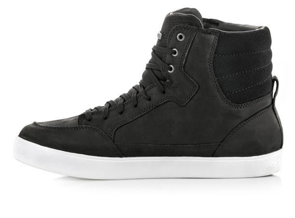 Alpinestars J-6 Motorsykkel Sko 42 Svart/Hvit - Vanntett Drystar