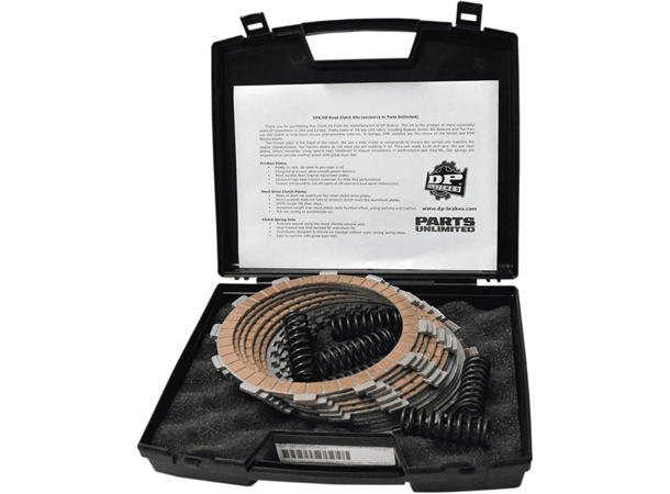 DP Komplett Clutchkit CRF450R 17-19 Stålplater, lameller og fjører