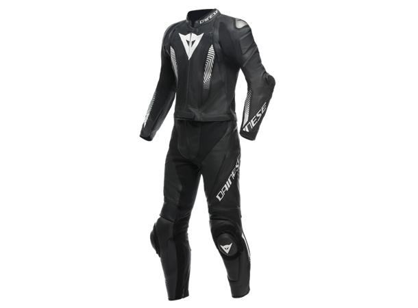Dainese Laguna Seca  54 Svart/Hvit Todelt skinndress
