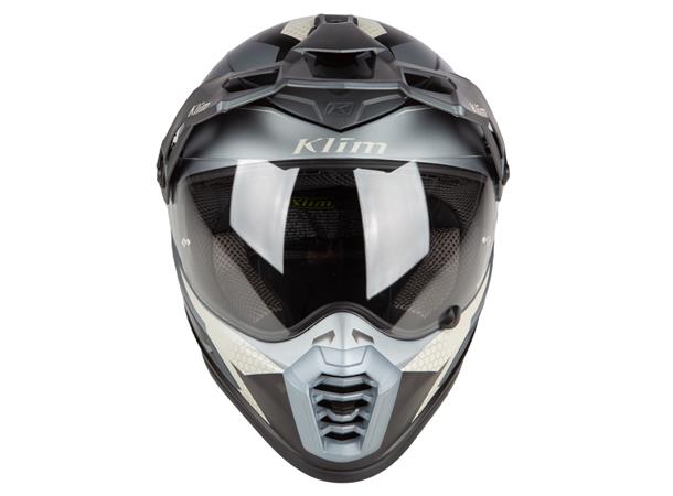 KLIM KRIOS PRO ECE Hjelm M Karbon - Koroyd Charger Gray