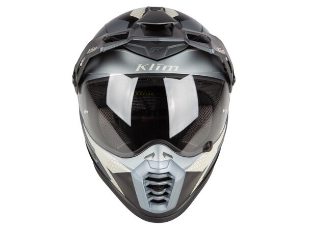 KLIM KRIOS PRO ECE Hjelm M Karbon - Koroyd Charger Gray