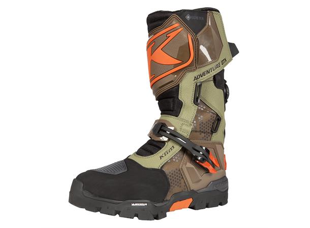 Klim Adventure GTX MC-Støvel Brun/Orange 45
