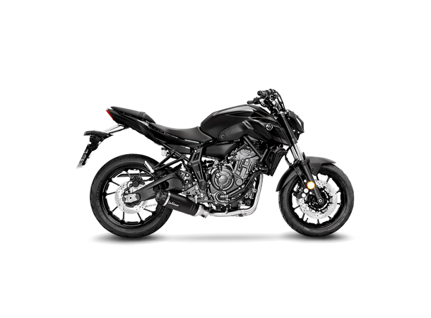 Leovince Lv One Evo Black Edition Full Sbk Lv One Evo Black 2/1 Yamaha Mt-07 /