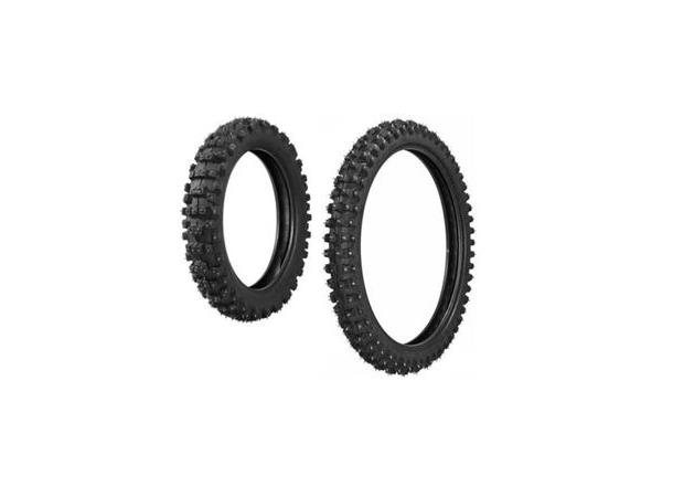 Michelin AC10 Piggdekksett 19"/21" 110/90-19 & 80/100-21