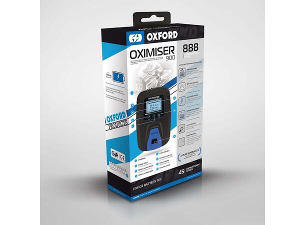 Oxford Oximiser 888 Batterilader Vedlikeholder MC og ATV-batterier