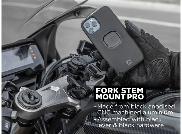 QUAD LOCK Gaffelstamme-feste PRO - MC For Motorsykkel