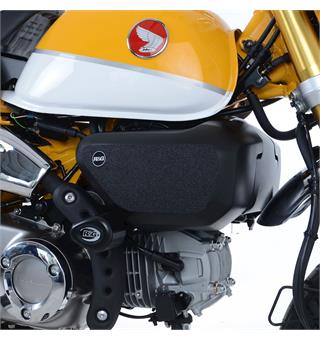 R&G  Honda Monkey '18- Tank Traction Gri ips : BLACK 2-Grip Kit