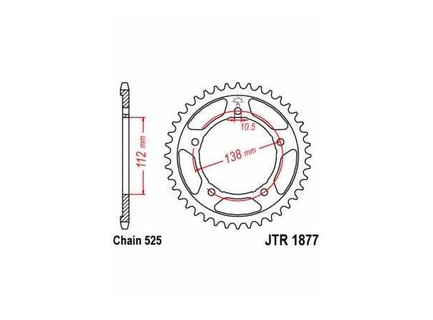 SPS BAKDREV R1 15- 41T R1 15-