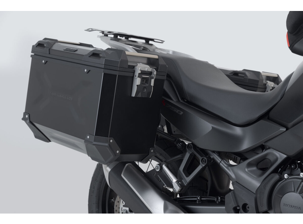 Sw-Motech TRAX ADV alu case system Svart Honda XL750 Transalp (22-23)