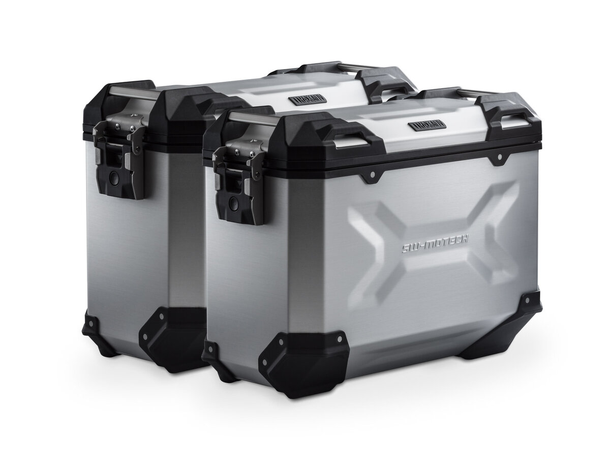 Sw-Motech TRAX ADV aluminium case system Silver. 37/37 l.  CB500X, CB500F / CBR50