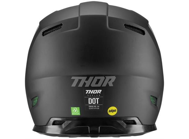 Thor Reflex Blackout Crosshjelm XS