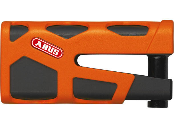 ABUS Granit Sledg 77 Grip Skivebremslås Gummiert overflate Oransje