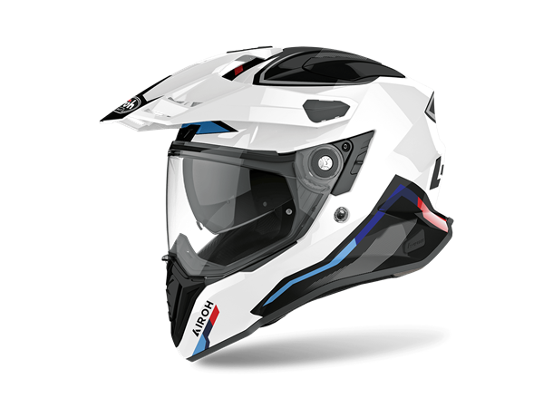 Airoh Commander Motorsykkel Hjelm S Factor Hvit