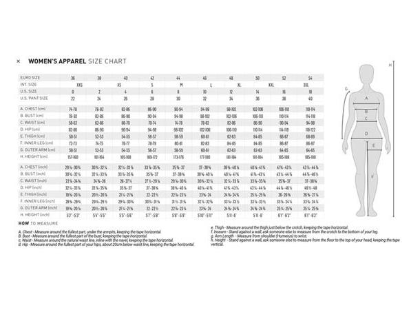 Alpinestars Andes V3 Dame Bukse 2XL Svart