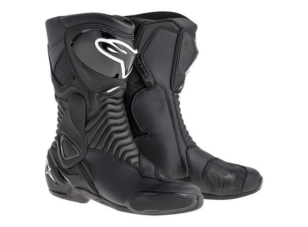 Alpinestars SMX 6 V2 Motorsykkel Støvel Svart - Sport Touring
