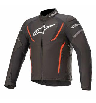 Alpinestars T-Jaws V3 Motorsykkel Jakke Sort/Rød - Vanntett