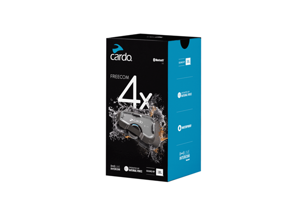 Cardo Freecom 4X JBL Enkeltsett - for 1 hjelm