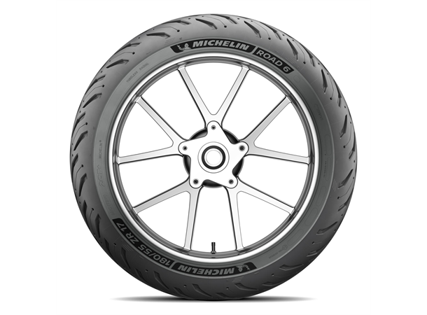 Michelin Road 6 Bakdekk 180/55-17 Særdeles godt veigrep på vått føre