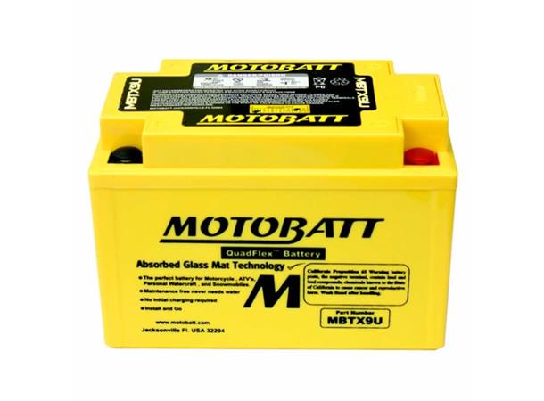 Motobatt MBTX9U Batteri
