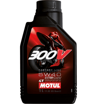 Motul 300 V Fac. 5W-40 1 Liter. Racing