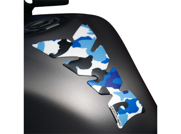 Onedesign tankpad soft touch camo blue