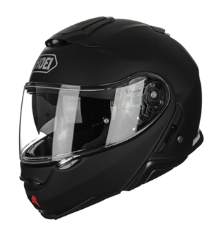 Shoei Neotec 2 Motorsykkel Hjelm Matt Svart - Åpningshjelm