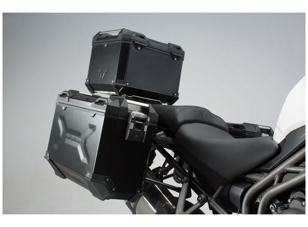 Sw-Motech Adventure set Luggage Black. Triumph Tiger 1200/Explorer 11-15