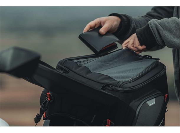 Sw-Motech Pro Rearbag Tail Bag 22-34L. Ballistic Nylon. Black/Anthracit