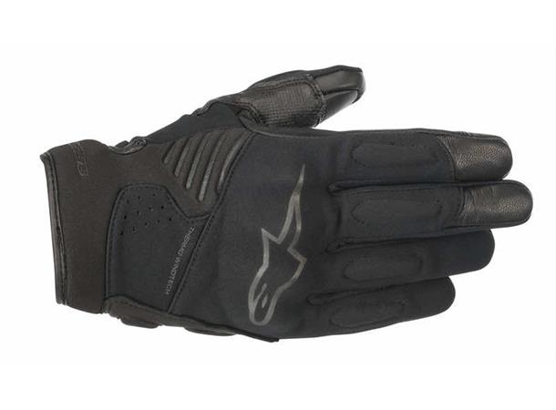 Alpinestars Faster Motorsykkel Hanske L Svart - Softshell og Skinn