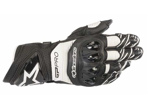 Alpinestars GP Pro R3 MC Hanske S Svart/Hvit - Racing