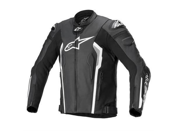 Alpinestars Missile v2 Skinnjakke 56 Svart/Hvit - Sport Racing