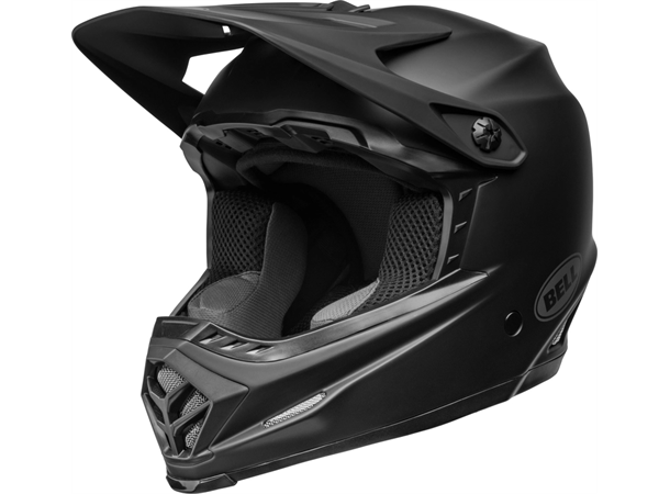 BELL Moto-9 Mips Cross Hjelm Barn S/M Matt Svart