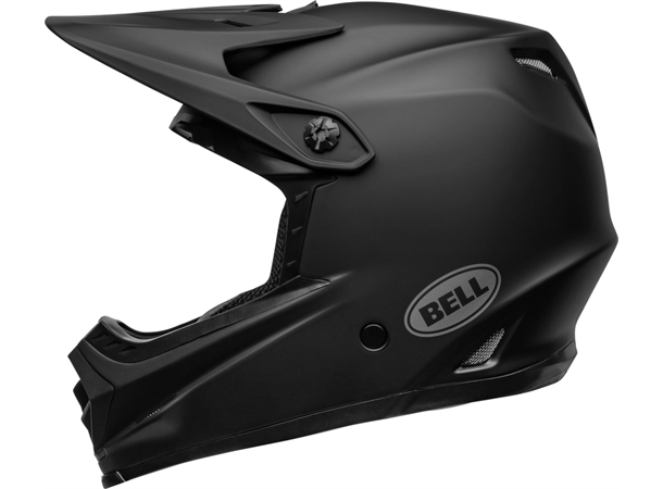 BELL Moto-9 Mips Cross Hjelm Barn S/M Matt Svart