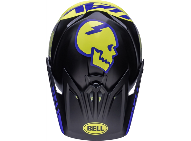 BELL Moto-9 Mips Slayco Youth L/XL Matt Black/Hi-Viz Yellow