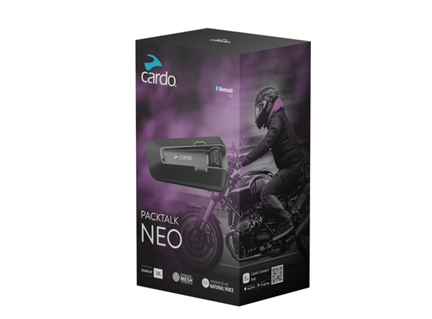 Cardo Packtalk Neo Dobbeltsett - for 2 hjelmer