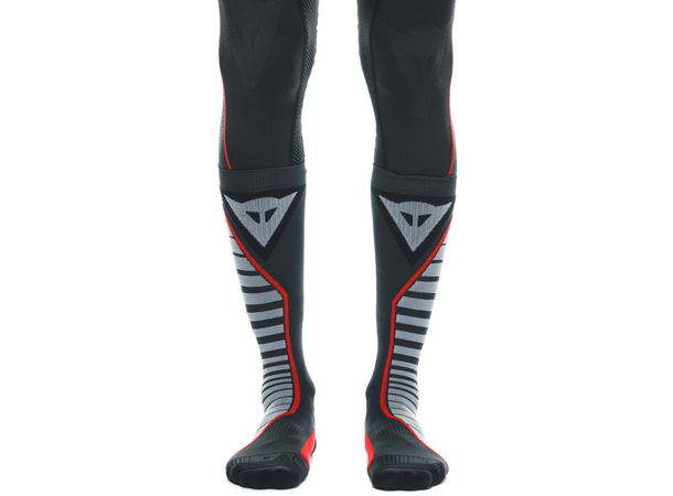 Dainese Thermo Long Socks 36/38 Svart/Rød