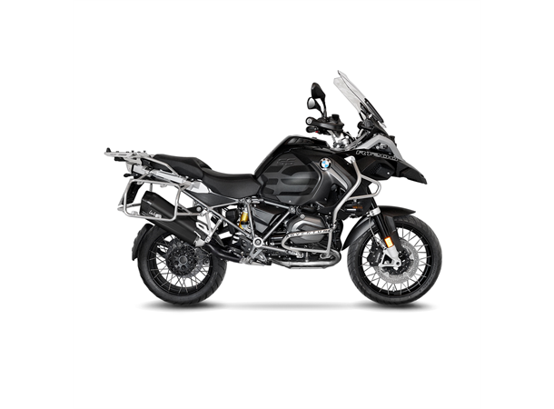 Leovince Lv-12 Black Edition Slip-On Sbk Lv-12 Black Bmw R 1200 Gs/Adventure