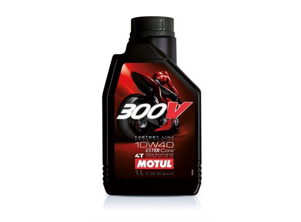 Motul 300 V Fac. 10W-40 1 Liter. Racing