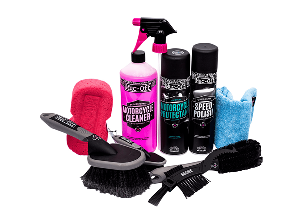 Muc-off Ultimate Vaskesett Det ultimate settet for motorsyklister