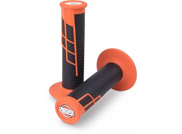 Pro Taper Clamp On Holker 1/2 Waffle Orange/Svart