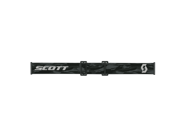 Scott Prospect MX Brille Grey/Camo Works-linse - Sølv Krom