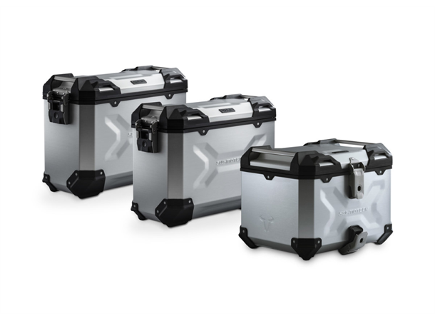 Sw-Motech Adventure set Luggage Silver. Triumph Tiger 120/Explorer 11-15