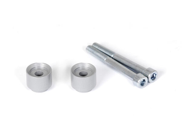 Sw-Motech Bar riser H=20 mm. Silver. BMW F 650/700 GS, F800G