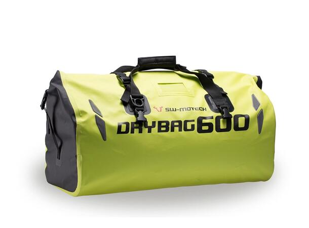 Sw-Motech Drybag 600 tail bag 60 l. Signal yellow. Waterproof.