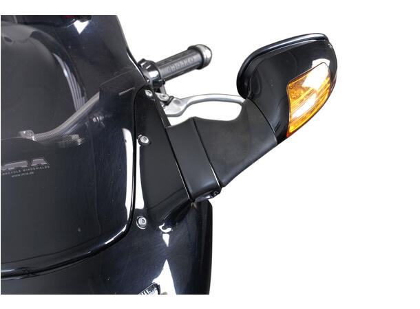 Sw-Motech Mirror extension Profile. Black. Honda.